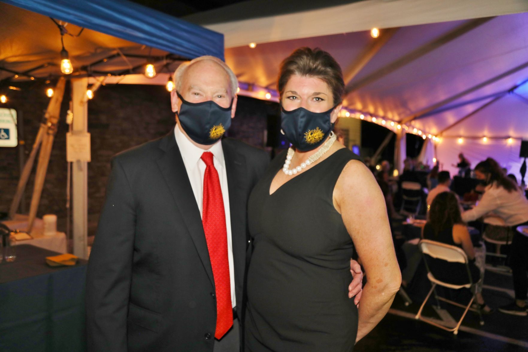 Mike and Lori Thaman, executive director